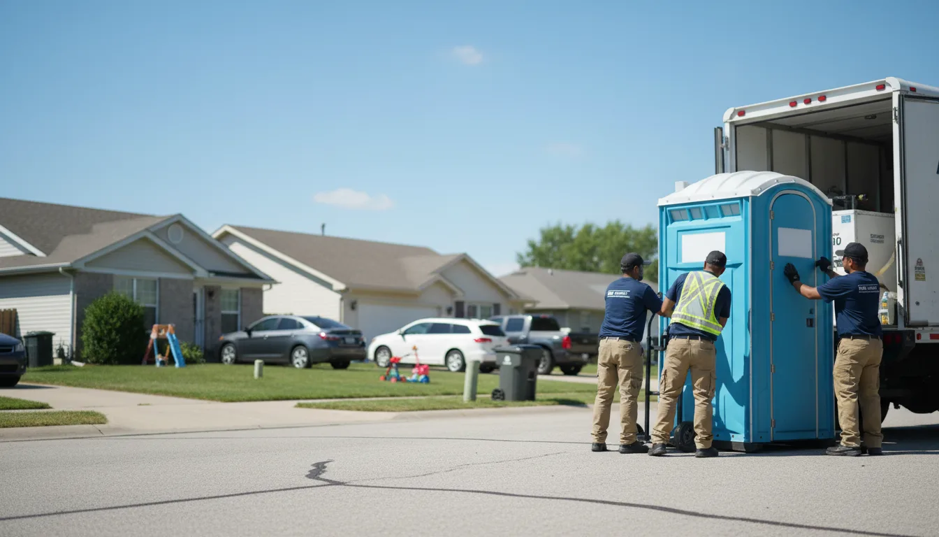 Standard Porta Potty Rentals in Montgomery, MI near me